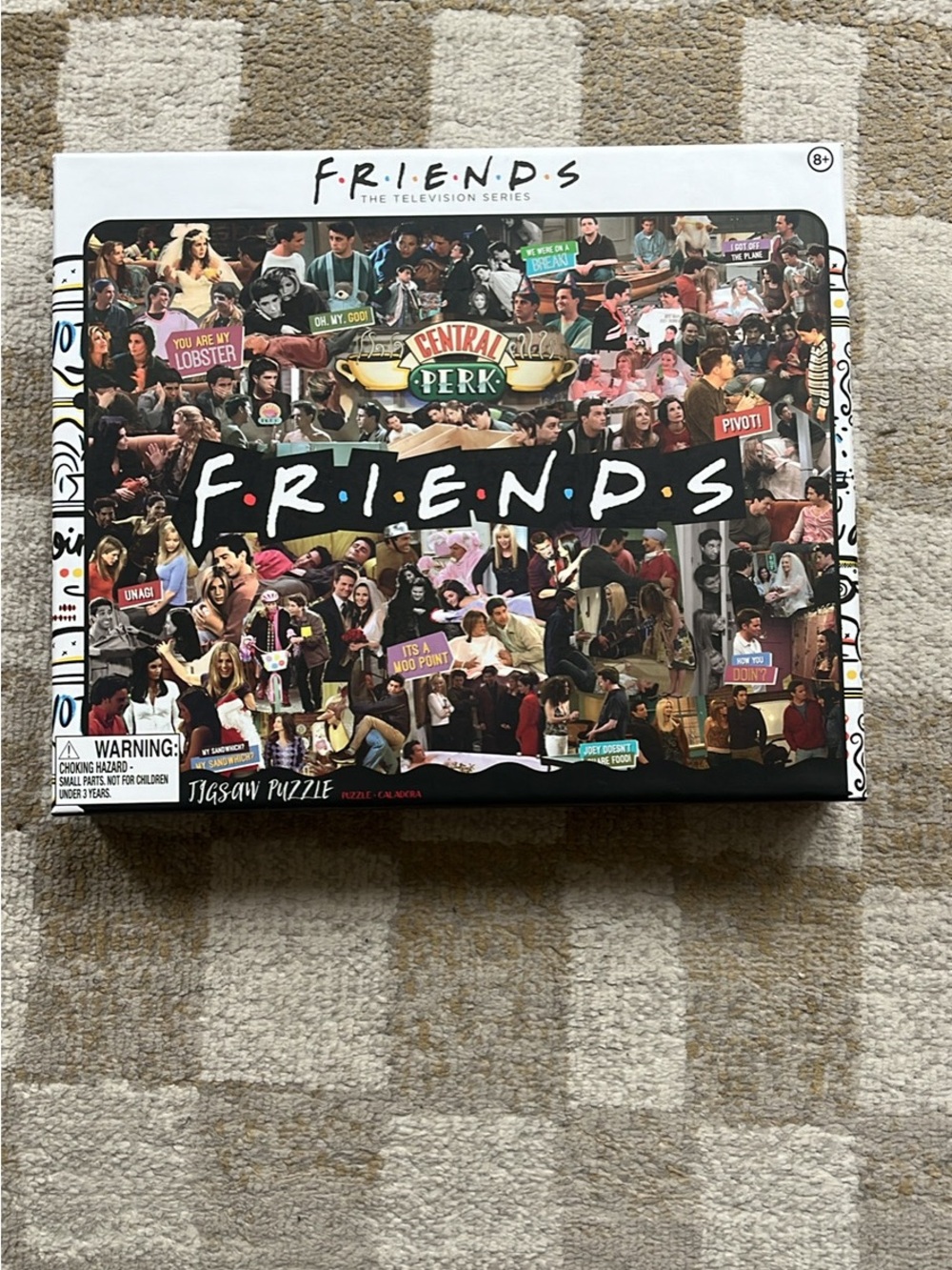 FRIENDS Multicolor Collage Puzzle Box